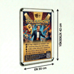 A3 Alüminyum Çerçeve 25 mm 30x42 cm