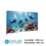 500x200 cm Düz Tekstil Backdrop