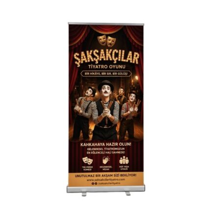 Smart Roll Banner Tek Taraflı Çantalı 90x200 cm
