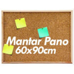 Ahşap Çerçeveli Mantar Pano 60x90 cm - Görsel 2