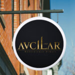 Askı Aparatlı Daire Fener Tabela - Görsel 3