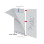 Pet Cep D Tipi Bantlı Dikey Föylük