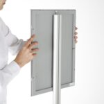 A3 Çerçeveli Ayaklı El Dezenfektan Standı - Görsel 10