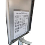 A3 Çerçeveli Ayaklı El Dezenfektan Standı - Görsel 3