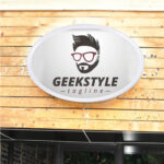 Tek Yönlü Elips Fener Tabela - Görsel 2