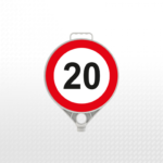 Yuvarlak Uyarı Levhası Çap 28 cm - Görsel 2